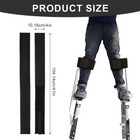 Drywall Stilts Straps  1 Pair Extra Comfort Padded Wide Stilt Straps Leg Bands F