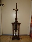 Vtg 36  Floor Lamp Conversion From Thomas Culpepper   Son Microscope