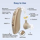 1 Pair Of Digital Hearing Aid Severe Loss Rechargeable Invisible Bte Ear Aids