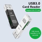 Usb 3 0 Micro Sd Sdhc Tf Card Reader Memory Adapter For Pc Laptop Camera Lot