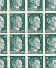 Stamp Germany Mi 790 Sc 513 Sheet 1941 Wwii Fascism War Era Hitler Hitler Mnh