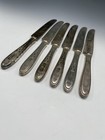 6 Vintage Community Plate Silverware Flatware Butter Knifes