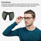 5pcs Silicone Anti-slip Saddle Bridge Nose Pads For Eyeglass Sunglasses Glasses