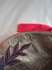 J  Peterman Movie Legends Titanic Red Satin Boots Women   s 9 5b