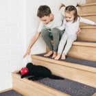 Stair Treads For Wooden Steps  8  X 30  Non Slip Carpet Stair Treads Set Of 1   
