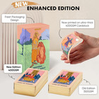 Feminine Tarot Cards With Meanings On Them - Modern Tarot Deck With Guide Book -