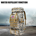 80l Military Tactical Backpack Rucksack For Outdoor Travel Camping Hiking Bag