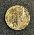 1941 10c Mercury Dime - 90  Silver          - Uncirculated