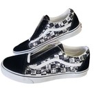 New Vans Old Skool Doodle Checkerboard Womens Shoes Size 7 5 Skater Grunge