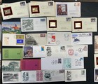 Lot Of 160 Random Philatelic Items From A Mixed Box Postal History  Fdc s  Event