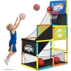  Arcade Basketball Game Set With 4 Balls  Indoor Basketball Hoop For Kids 3 To 