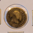 1817-jj Mexico Spanish Colony 1 2 Real Km 74