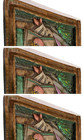 Carved Wood Wall Art Vintage