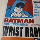 Vintage Remco Wrist Radios Porcelain Sign - Batman Gas Station Service Sign