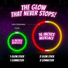8  Glow Stick Bracelets  pack Of 100 Assorted  Glow In The Dark S