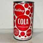 Flat Top Holiday Cola Soda Can