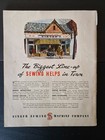 1947 Singer Dressmaking Guide Mcm Sewing Book Fabrics Vintage