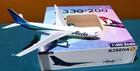 Alaska Airlines    northern Lights    Airbus A330-200 Die-cast Model Plane 1 400