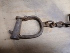 Antique Iron Shackles Or Handcuffs Fully Functional With Key Antique  Restraints