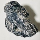 Vintage Wolf Original Canadian Faux Soapstone Cast Seal Carving Handmade Art 3   