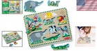 Melissa   Doug Zoo Animals Sound Puzzle     8-piece Wooden Peg Puzzle With