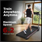 Walden Sports Folding Electric Treadmill With Handle - Portable Running Machine