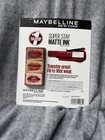 3 Pck Maybelline New York Super Stay Matte Ink Liquid Lipcolor  open Box 