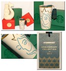 Starbucks - 2017 Anniversary Collection  White   Gold - Siren Travel Tumbler new