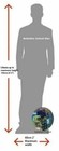 Dwayne  the Rock  Johnson  pink Suit  Life Size Cutout