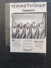 Devo Innerview Radio Show Hosted By Jim Ladd Promo Print Ad Circa  79