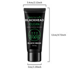 1pc 60g Bamboo Charcoal Blackhead Removal Mask Deep Cleansing Exfoliating Cream