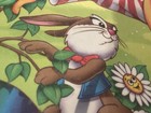 Mcdonald   s Vintage   Ronald Mcdonald Easter Plastic Plate 2001