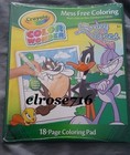 Crayola Color Wonder 18pg Coloring Pad featuring Looney Tunes Show ages 3  new