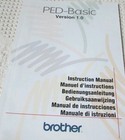 Brother Ped-basic Embroidery Design Software Version 1 07 Cd-rom   Manual Only