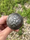 12 Matching Antique Victorian Door Knobs- Floral Design- Cleaned And Ready  