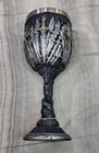 Nemesis Now Sword Goblet 7 1 4   Tall Black Resin W stainless Steel Insert