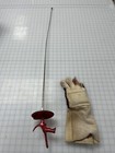 Grab Bag Lot Of Fencing Equipment Foils  Helmets  Bags   Cord - As-is