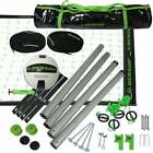 Professional Volleyball Net Set Adjustable Height Portable With Poles Ball Pump