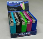 100 Elite Lighters Bulk Lot     Disposable Flame  Wholesale Deal