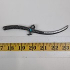 Fellowship Foundry Pewter Sword Rhinestone 2010 Fantasy Katana
