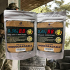 Biodegradable Airsoft Bbs  6mm High Precision  Extra Polished  0 45g For Pros