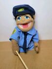 Melissa   Doug Police Officer Cop Plush Hand Puppet With Stick
