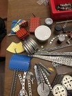 Vintage Meccano Erector Metal Parts Lot Outfit  Wheels And More 23 Lbs 