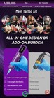 Wireless Tattoo Kit Complete For Beginners Tattoo Machine With Needle Inks Cups