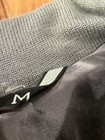 Vintage Mercedes Benz Lamb Leather Jacket Men s M Bomber Arm Pocket 