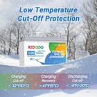 Redodo 12v 100ah Lithium Battery With Low Temperature Cut-off For Rv Home Solar