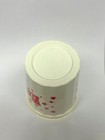 Vintage Plastic Wendy s Resturant Collectable Cup White And Red