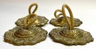 Vintage Set Of 4 Brass Finger Cymbals Belly Dancer
