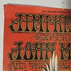 Vintage Jimi Hendrix Bg-105  Flying Eyeball Poster Rick Griffin 1968 Original 