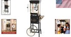 Popcorn Maker Stainless Steel 8 Oz Capacity Movie Theater Style Vintage